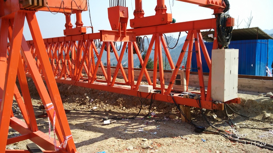 貴州遵義習水縣安裝架橋機設備監控系統